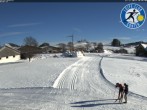 Archiv Foto Webcam Gonten bei Appenzell: Kirche und Loipen 09:00