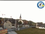 Archived image Webcam Gonten - View Church and Trails 19:00