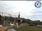 Archiv Foto Webcam Gonten bei Appenzell: Kirche und Loipen 09:00