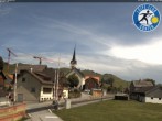 Archiv Foto Webcam Gonten bei Appenzell: Kirche und Loipen 11:00