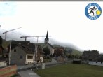 Archived image Webcam Gonten - View Church and Trails 07:00