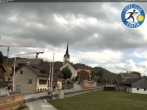 Archived image Webcam Gonten - View Church and Trails 11:00