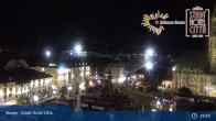 Archiv Foto Webcam Bozen - Blick auf den Waltherplatz 18:00