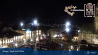 Archiv Foto Webcam Bozen - Blick auf den Waltherplatz 01:00