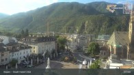Archiv Foto Webcam Bozen - Blick auf den Waltherplatz 08:00