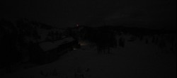 Archived image Webcam Tauplitz - Haus Alpin at the Lawinenstein chairlift 23:00