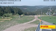 Archived image Webcam Oberhof: Top station Fallbachhang 13:00