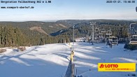 Archived image Webcam Oberhof: Top station Fallbachhang 09:00