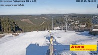 Archived image Webcam Oberhof: Top station Fallbachhang 11:00