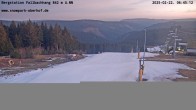 Archived image Webcam Oberhof: Top station Fallbachhang 05:00