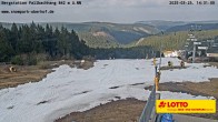 Archived image Webcam Oberhof: Top station Fallbachhang 13:00