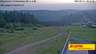 Archiv Foto Webcam Oberhof: Fallbachhang Bergstation 03:00