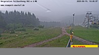 Archived image Webcam Oberhof: Top station Fallbachhang 13:00