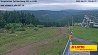 Archiv Foto Webcam Oberhof: Fallbachhang Bergstation 19:00