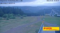 Archiv Foto Webcam Oberhof: Fallbachhang Bergstation 03:00