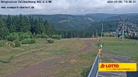 Archiv Foto Webcam Oberhof: Fallbachhang Bergstation 09:00