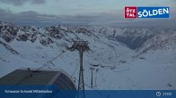 Archived image Webcam Sölden - Schwarze Schneid Gondola 02:00