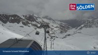 Archived image Webcam Sölden - Schwarze Schneid Gondola 12:00