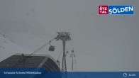 Archived image Webcam Sölden - Schwarze Schneid Gondola 14:00