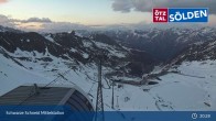 Archived image Webcam Sölden - Schwarze Schneid Gondola 02:00
