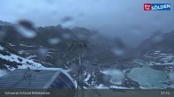 Archiv Foto Webcam Sölden - Schwarze Schneid Mittelstation 02:00