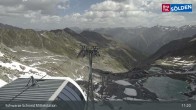 Archiv Foto Webcam Sölden - Schwarze Schneid Mittelstation 10:00