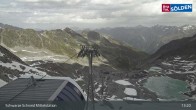 Archiv Foto Webcam Sölden - Schwarze Schneid Mittelstation 12:00