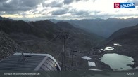 Archiv Foto Webcam Sölden - Schwarze Schneid Mittelstation 04:00