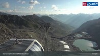 Archiv Foto Webcam Sölden - Schwarze Schneid Mittelstation 06:00