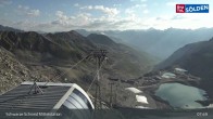 Archiv Foto Webcam Sölden - Schwarze Schneid Mittelstation 07:00