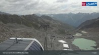 Archiv Foto Webcam Sölden - Schwarze Schneid Mittelstation 10:00