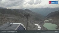 Archiv Foto Webcam Sölden - Schwarze Schneid Mittelstation 12:00