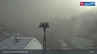 Archiv Foto Webcam Sölden - Schwarze Schneid Mittelstation 06:00