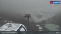 Archiv Foto Webcam Sölden - Schwarze Schneid Mittelstation 08:00