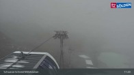 Archiv Foto Webcam Sölden - Schwarze Schneid Mittelstation 10:00