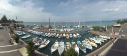 Archiv Foto Webcam Gardasee - Hafen von Bardolino 09:00