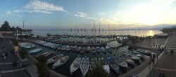 Archiv Foto Webcam Gardasee - Hafen von Bardolino 19:00