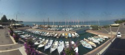 Archiv Foto Webcam Gardasee - Hafen von Bardolino 09:00