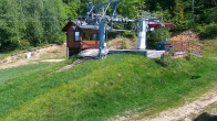 Archived image Webcam Nowa Osada - Top station chair lift 09:00