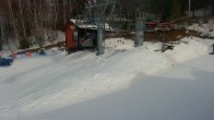 Archived image Webcam Nowa Osada - Top station chair lift 09:00