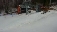 Archived image Webcam Nowa Osada - Top station chair lift 13:00