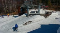 Archived image Webcam Nowa Osada - Top station chair lift 09:00