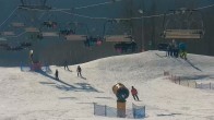 Archived image Webcam Nowa Osada - Top station chair lift 13:00