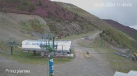 Archived image Webcam Valdezcaray - Ski lift Principantes 11:00