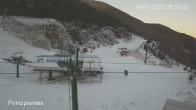 Archiv Foto Webcam Valdezcaray - Anfängerlift 07:00