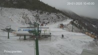 Archiv Foto Webcam Valdezcaray - Anfängerlift 09:00