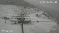 Archiv Foto Webcam Valdezcaray - Anfängerlift 13:00