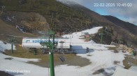 Archived image Webcam Valdezcaray - Ski lift Principantes 09:00