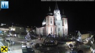 Archiv Foto Webcam Mariazell: Hauptplatz und Basilika 17:00