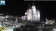 Archiv Foto Webcam Mariazell: Hauptplatz und Basilika 19:00